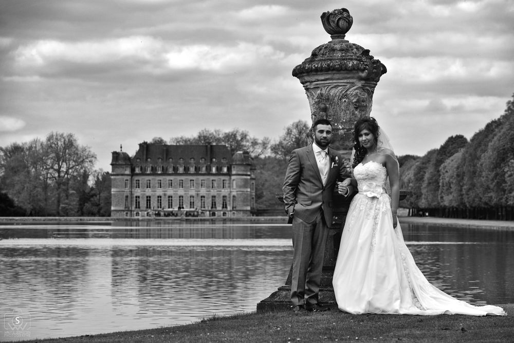 brides at the castle of Beloeil